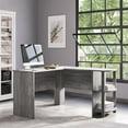 thumbnail image 1 of BELLEZE Corner L-Shaped Home Office Computer Desk - Kent (Grey Wash), 1 of 7