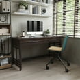 thumbnail image 1 of BELLEZE Modern Simple Home Office Computer Laptop Writing Desk Wood Study Table Workstation with Drawers - Norrell (Espresso), 1 of 6