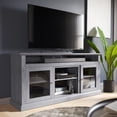 thumbnail image 1 of BELLEZE TV Stand Media Entertainment Center Console - Cayman (Light Gray), 1 of 7