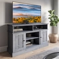 thumbnail image 1 of BELLEZE TV Stand Media Entertainment Center - Norrell (Light Gray), 1 of 7
