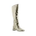 thumbnail image 1 of Bellini Remi Women Knee High Boots In Gold Metallic Crinkle, 1 of 6