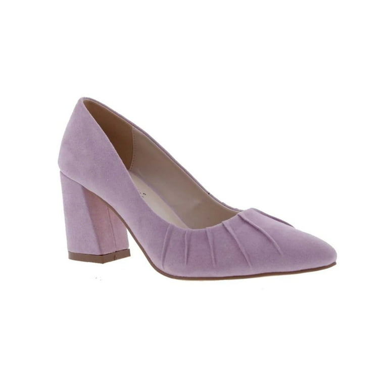 Bellini Vinny Women Dress Pump In Lavender Microsuede Walmart