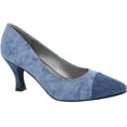 thumbnail image 1 of Bellini Womens Zesty Geo Textile Pump 13 Blue Geo Textile, 1 of 5