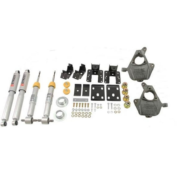 BELLTECH (KW AUTOMOTIVE) 992SP (2 BOXES) 14-15 SILVERADO/SIERRA 2WD 3IN OR 4IN F/ 5INOR 6IN R WITH STREET PERFORMANCE LOWERING KIT Fits select: 2014 CHEVROLET SILVERADO K1500