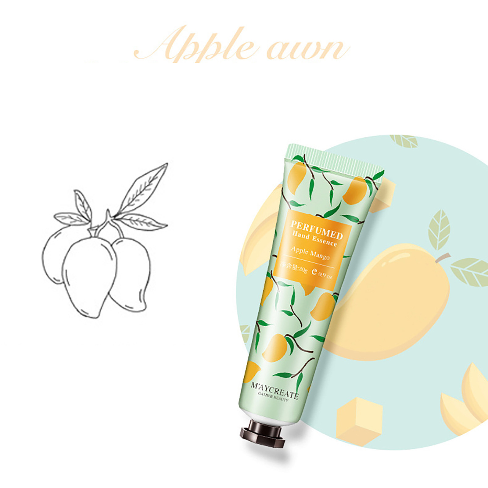 BELLZELY Christmas Ornaments Clearance Hand Cream 30g Plant Extracts 10