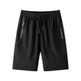 thumbnail image 1 of BELLZELY Mens Shorts Elastic Waistband Clearance Men Ice Silk Fitness Running Stretch Yoga Pant Soft Men's Cotton Yoga Sweatpants, 1 of 9