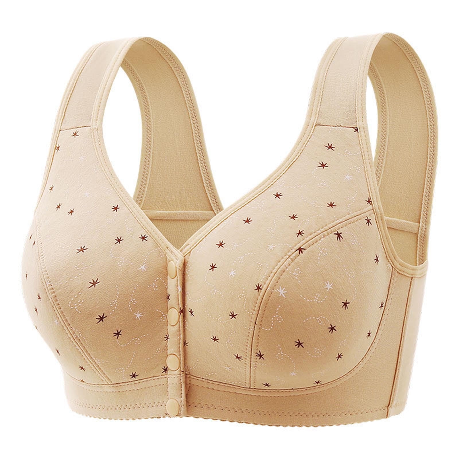 BELLZELY Sports Bras Clearance Woman's Fashion Plus Size Wire Free