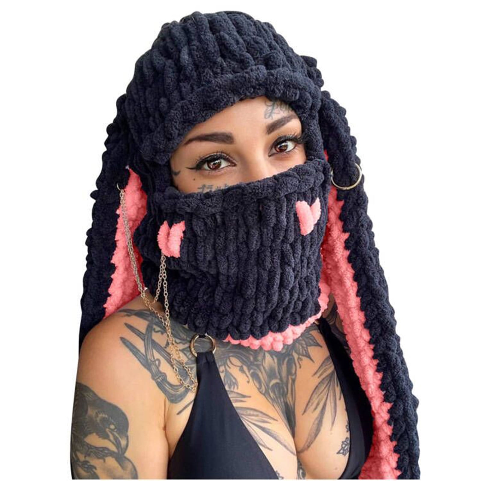 BELLZELY Winter Hats: Hand-knitted Wool Hat for Kuwait Ubuy - Main Image