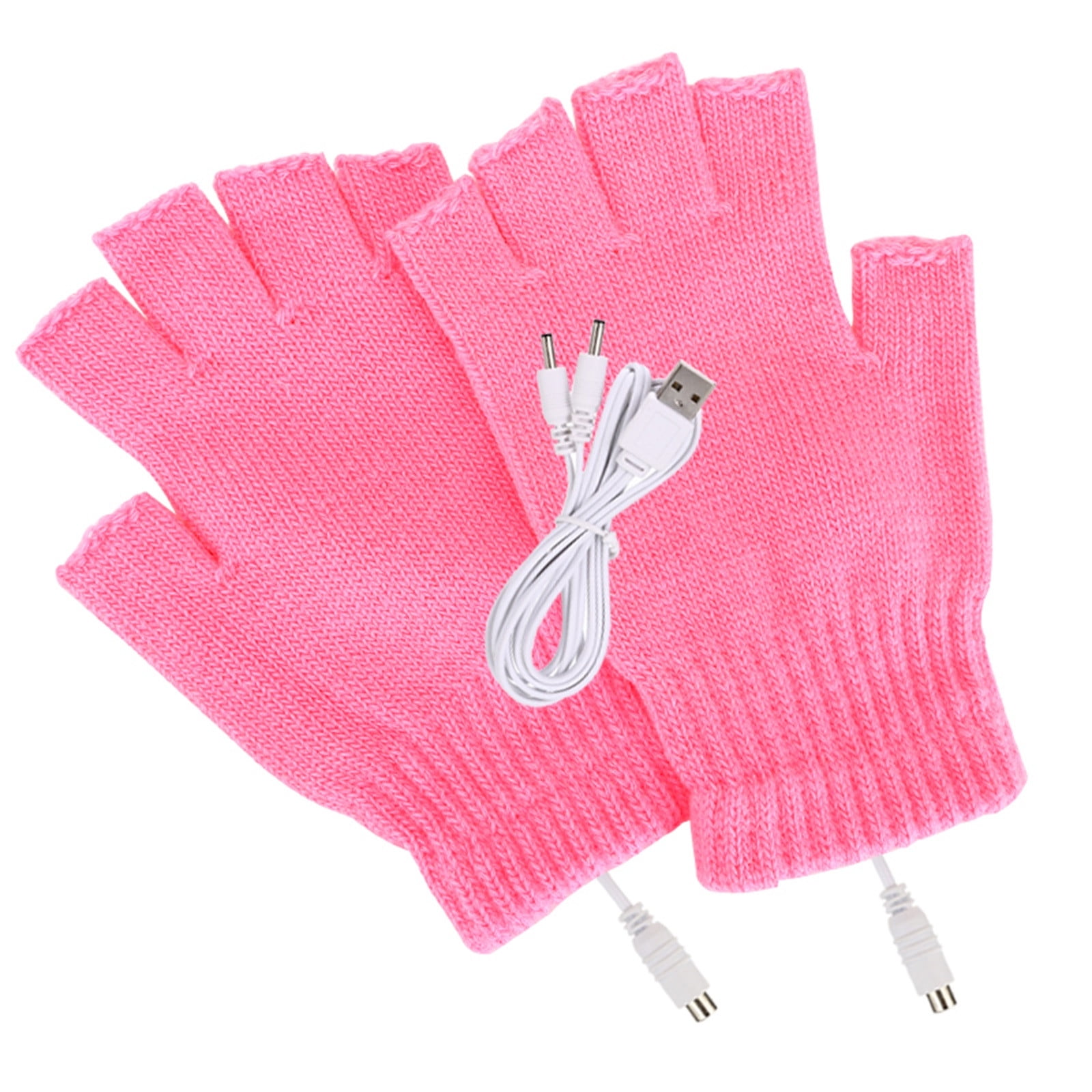 BELLZELY Women Gloves for Cold Weather Clearance USB Feeling Heating