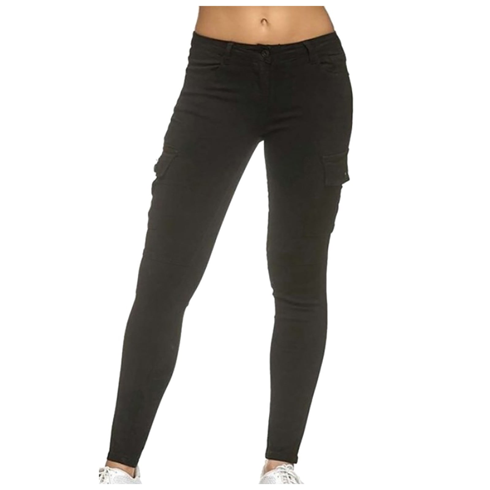 BELLZELY Women Jean Pants Plus Size Clearance Women's jeans side three ...