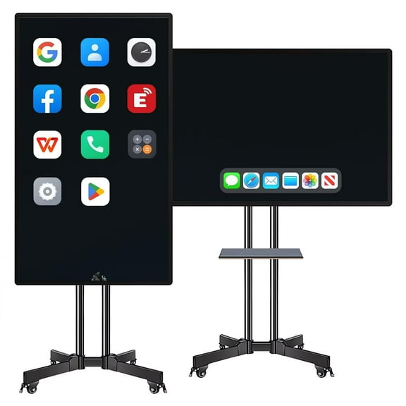 BELNET 49 Inch 2K UHD Smart TV Controls Reversed Control System & Multi-Touch for Bedroom/Office Setup(Include Wall Mount)