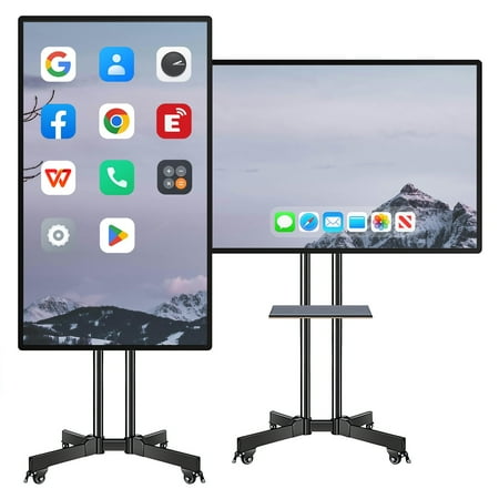 BELNET 49 Inch Smart Board Interactive Display for Boardrooms & Classrooms with Multi-Screen Split View Player for Advertisin
