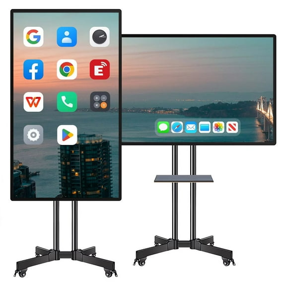 BELNET 49 Inch Smart Interactive Display, 1080P Resolution, Infrared Touchscreen, Android 12, WiFi/Bluetooth, Commercial Use