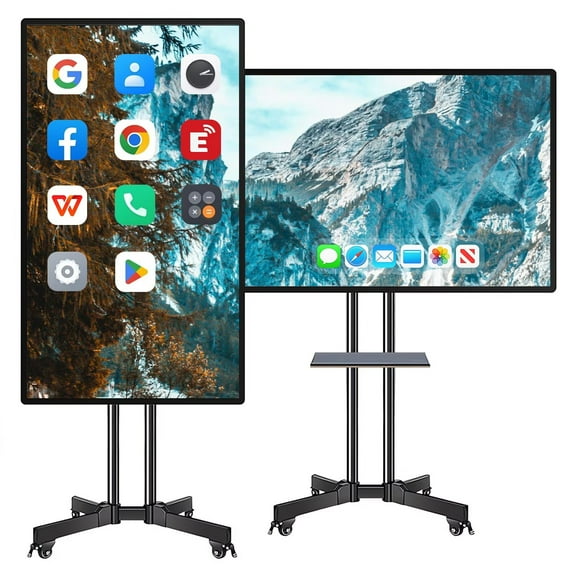 BELNET 49''Smart Whiteboard Interactive Display Reverse Mobile Control Group Collaboration Tool for Home, Meetings & Education(Include Wall Mount)