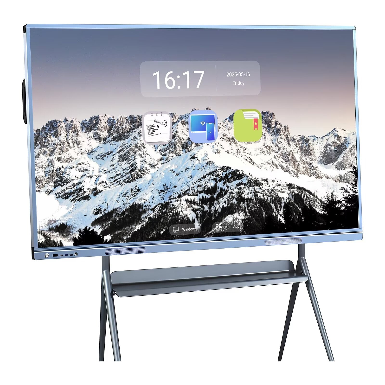 BELNET 55'' 4K UHD Interactive Whiteboard, Smart TVs, All in One Smartboard for Office, Digital Smart Whiteboard Built in Dual System for Classroom
