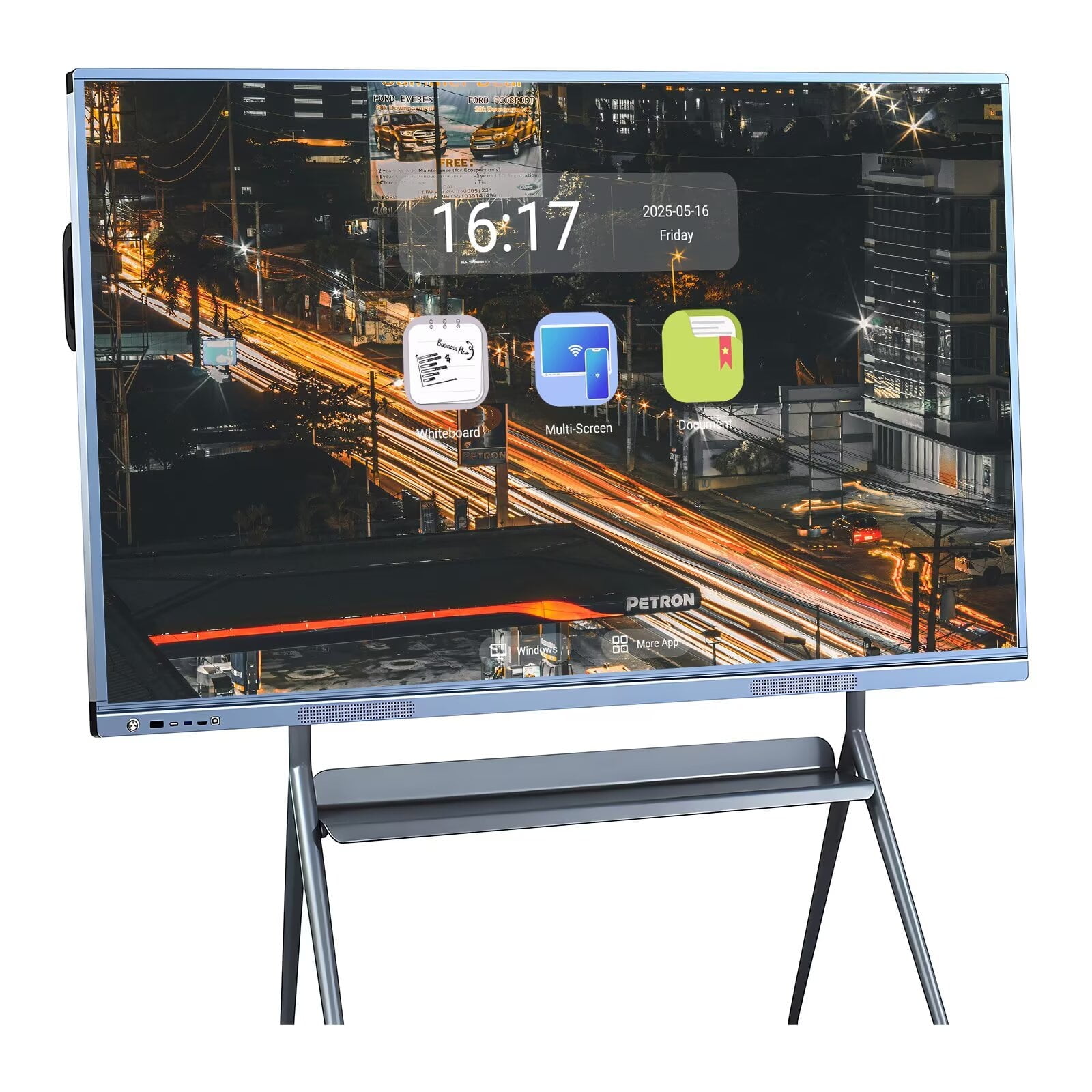 BELNET 55'' Digital Smart Whiteboard, Smart TVs, 4K UHD Interactive Whiteboard,&nbsp; All in One Smartboard for Office Built in Dual System for Classroom(Wall Mount Included)