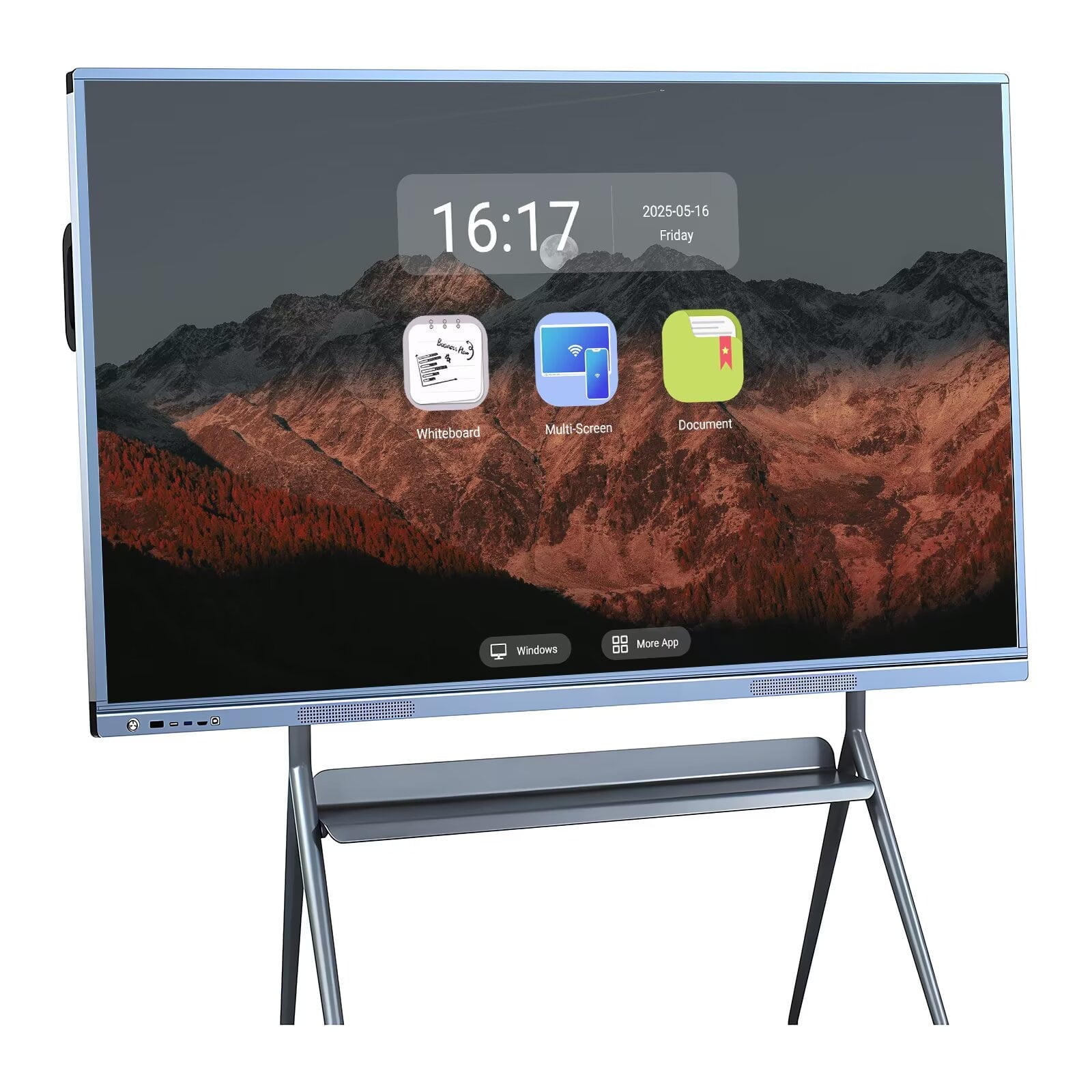 BELNET 55 Inch 4K Smart TV Dual OS System & Multi-Touch Screen Mirroring Family Room Entertainment Hub​(Include Wall Mount)
