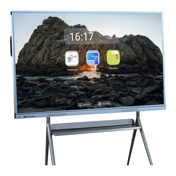 BELNET 55 Inch Android Smart TV, 2160P Touchscreen, Eshare Mirroring, Electronic Whiteboard, School Classroom Equipment