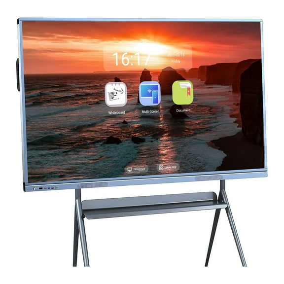 BELNET 55 Inch Smart Board Digital Signage Player & Whiteboard Combo for Retail Ads, Education & Conferences4k Monitor