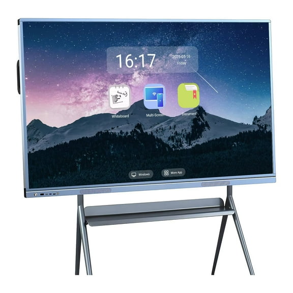 BELNET 55'' Smart Board Electronic Whiteboard 1080P Digital Signage Player Android 12 Whiteboard for Retail Ads & Education