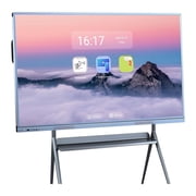 BELNET 55 Smart Board Electronic Whiteboard 4K HDR Multi Touch Live Streaming Hub Android Interactive with WiFi/Bluetooth for Office Presentations