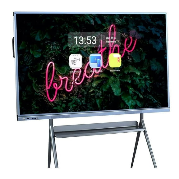 BELNET 55" Smart Board Interactive Android Device Control+4K Display for Lecture Halls, Classroom and Office