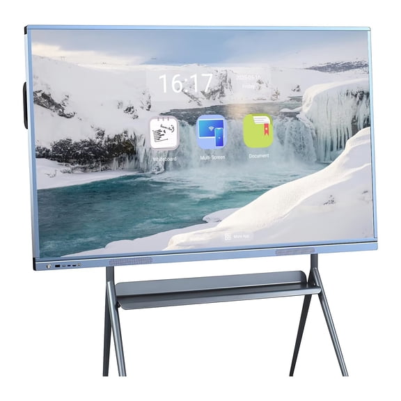 BELNET 55'' Smart Board Touch Android-Powered Wireless casting Interactive Whiteboard for Video Conferencing & Team Collaboration(Include Wall Mount)