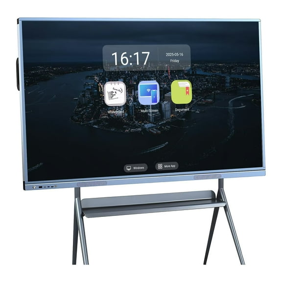 BELNET 55'' Smart Board Touch Electronic Whiteboard Android TV Combo for Home Theaters & Classrooms
