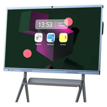 BELNET 65" Conference Smart Interactive Board IR Touch+Wireless Projection for Stock Exchanges, Classroom and Office
