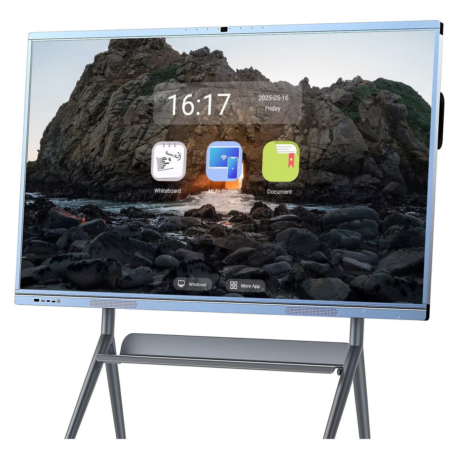 BELNET 65 Inch Android Smart TV, 2160P Touchscreen, Eshare Mirroring, Electronic Whiteboard, School Classroom Equipment