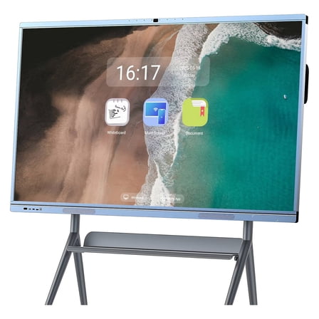 BELNET 65 Inch Smart Board Interactive Display with 10-Point Touch & Screen Mirroring for Team Collaboration4k Monitor