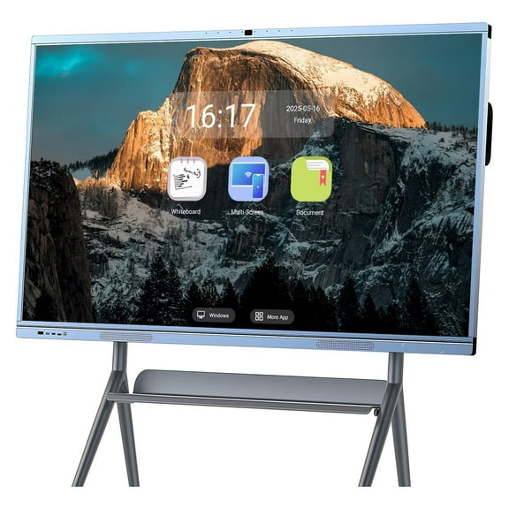 BELNET 65'' Smart Board Touch Interactive Display for Retail Signage Android Interactive with Camera QR Code Sharing & Email Export