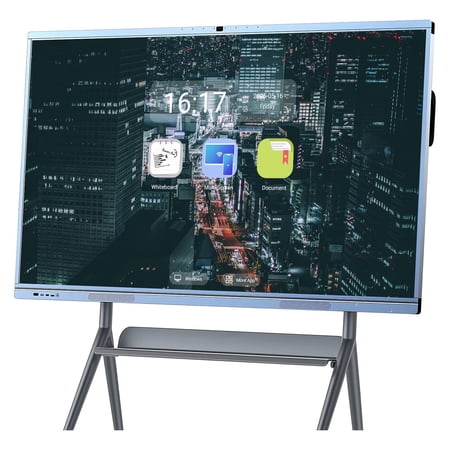 BELNET 65'' Smart Board Wireless Presentation Android Interactive with Camera 10-Point Touch & Built-in Media Player