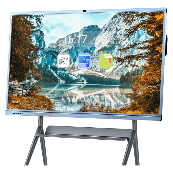 BELNET 65''Smart Whiteboard Interactive Display Reverse Mobile Control Group Collaboration Tool for Home, Meetings & Education(Include Wall Mount)
