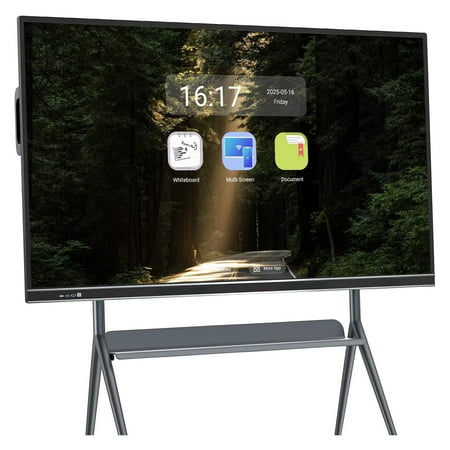 BELNET 75'' Smart Board Electronic Whiteboard Touch Digital Menu Board Solution Android Interactive with Scheduling & Customizable Graphics