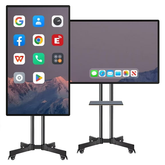 BELNET Android 12 Smart TV + Whiteboard Combo 2K Streaming & Office 49'' Screen Interactive Board(Include Wall Mount)