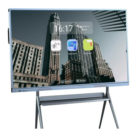 BELNET Dual OS System Smart TV 55 Inch 4K HDR & Gesture Control for Living Room, Office and Bedroom(Include Wall Mount)