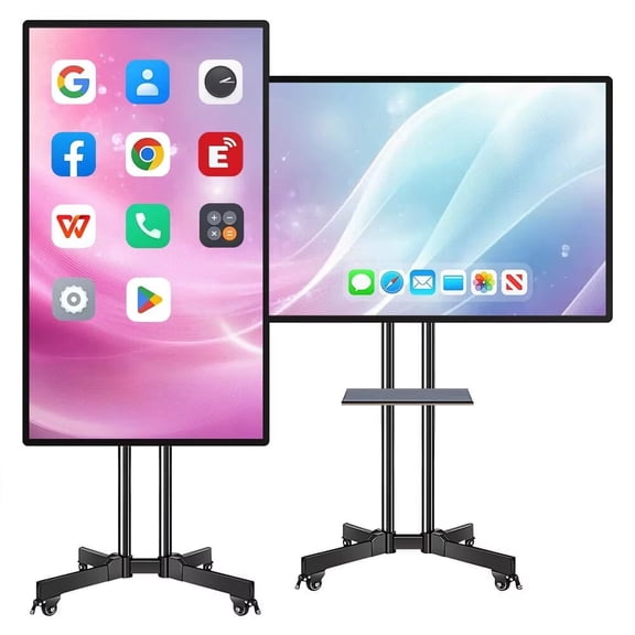 BELNET Smart Board, 49 Inch All-In-One Electronic Calendar Touch Interactive Whiteboard , 2K Uhd Wireless Projection Player for Advertisin, Office And Business