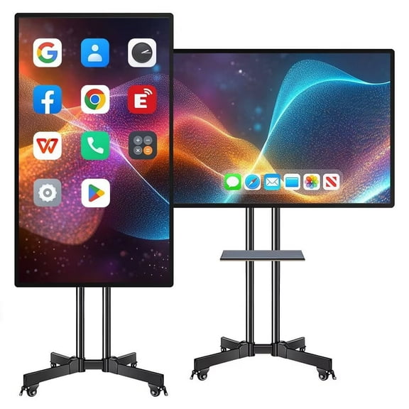 BELNET Smart Board, 49 Inch Multi-Touch Electronic Calendar for Family And Smart Board for Classroom, 2K Monitor Wireless Projection Player for Advertisin And Business