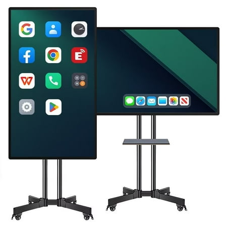 BELNET Smart Board 49" Interactive Pro Dual System+Reverse Control for University Labs, Classroom and Office