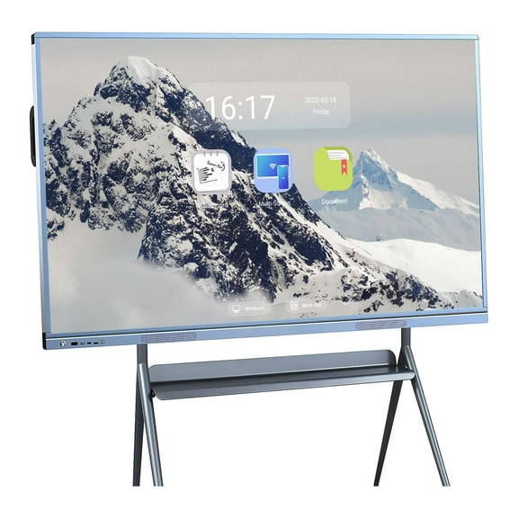 BELNET Smart Board, 55 Inch 4K Touch Screen Digital Electronic Calendar Whiteboard, live streaming All-In-One Computer 2160P Monitor Player for Advertisin and Digital Signage Displays