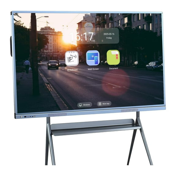 BELNET Smart Board, 55 Inch Touch Screen All-In-One Computer 2160P Monitor Electronic Calendar Player for Advertisin and Digital Signage Displays