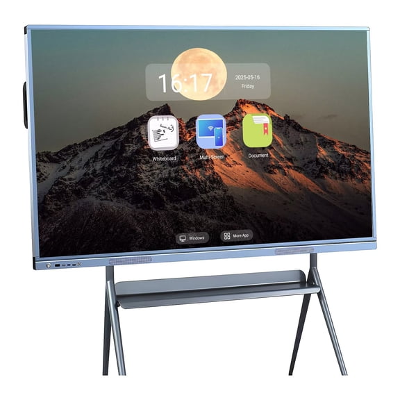 BELNET Smart Board 55" Infrared 20-Point Touch Interactive Whiteboard for Churches, Classroom and Office(Include Wall Mount)