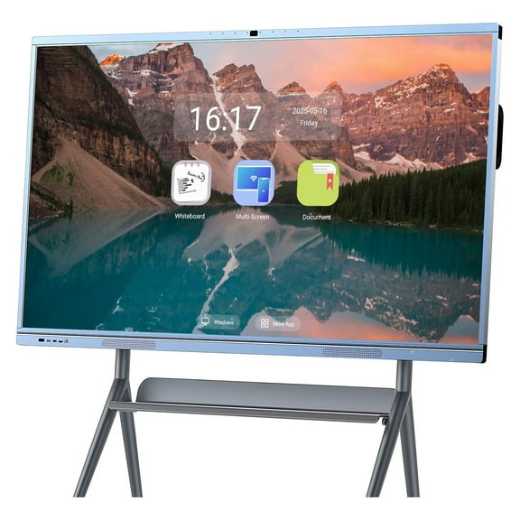 BELNET Smart Board 65 Inch Interactive Digital Whiteboard with Screen Mirroring for Classroom & Business Meetings4k Monitor