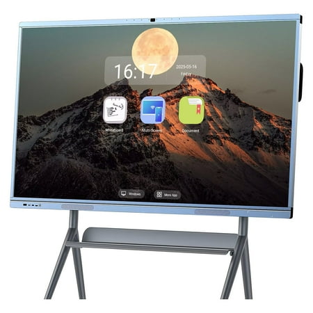 BELNET Smart Board 65" Infrared 20-Point Touch Interactive Whiteboard for Churches, Classroom and Office(Include Wall Mount)