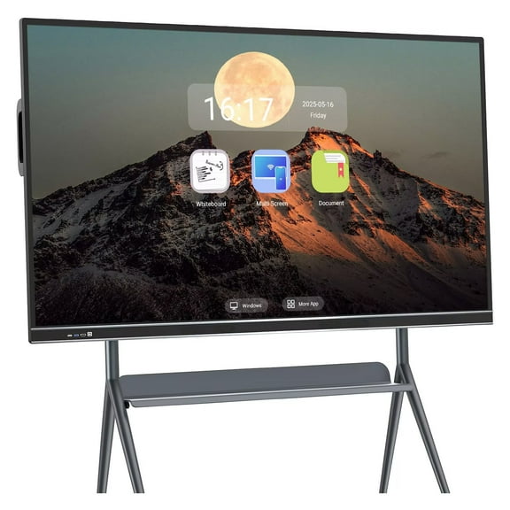 BELNET Smart Board 75 Inch All-in-One Digital Signage Display for Retail, Restaurants & Event Advertising4k Monitor