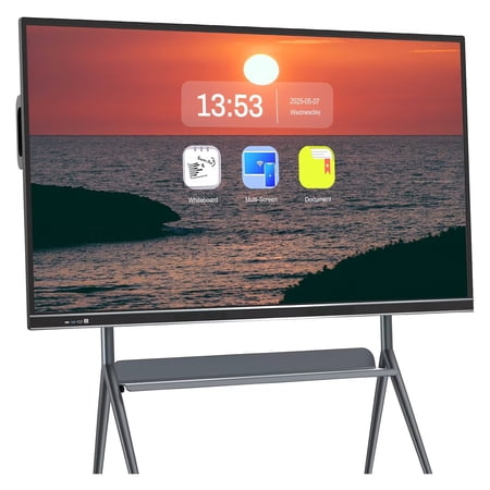 BELNET Smart Board 86" Meeting Board IR Touch Interactive Casting for Command Centers, Classroom and Office