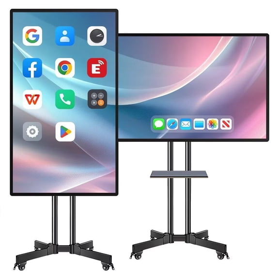 BELNET Smart Board, Touch Screen Interactive Whiteboard, 49 Inch Touch Screen Digital Electronic Calendar All-In-One Smartboard, Live Streaming 1080P Monitor Player for Advertisin