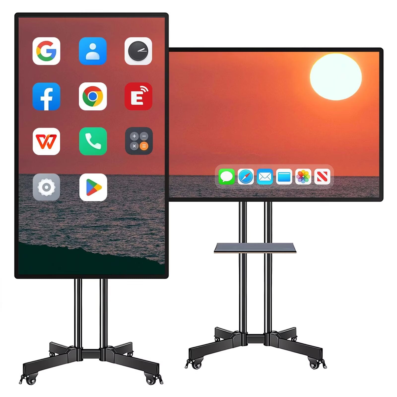 BELNET Smart TV 49 Inch with Infrared Touch Reversed Control System Boardroom & Living Room Presentation Display​(Include Wall Mount)