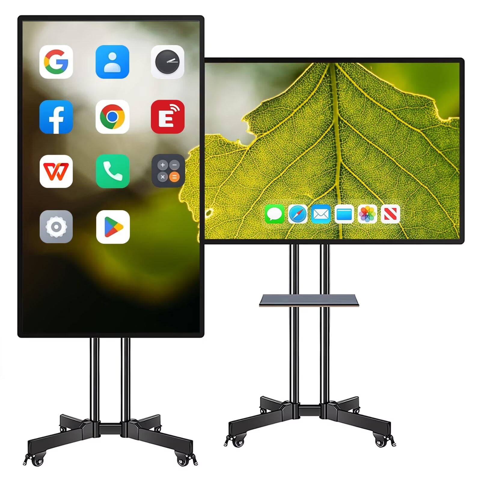BELNET Smart TVs 49" Pro 4K Touch Interactive Wireless Dual System 8-Mic Array for Classroom Office